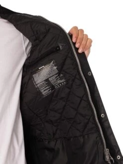 Barbour International Tourer Duke Wax Jacket - Black -Standout Fashion Shop 45005e