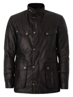 Barbour International Tourer Duke Wax Jacket - Black -Standout Fashion Shop 45005f