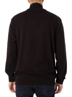 HUGO Durty Zip Sweatshirt - Black -Standout Fashion Shop 45088c
