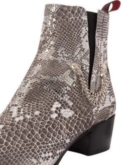 Jeffery West Beetle Leather Chelsea Boots - Asphalt -Standout Fashion Shop 45106h