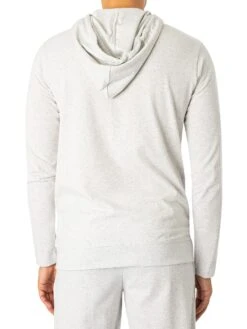 Lyle & Scott Earl Zip Hoodie Lounge Set - Antique White Marl -Standout Fashion Shop 45374d