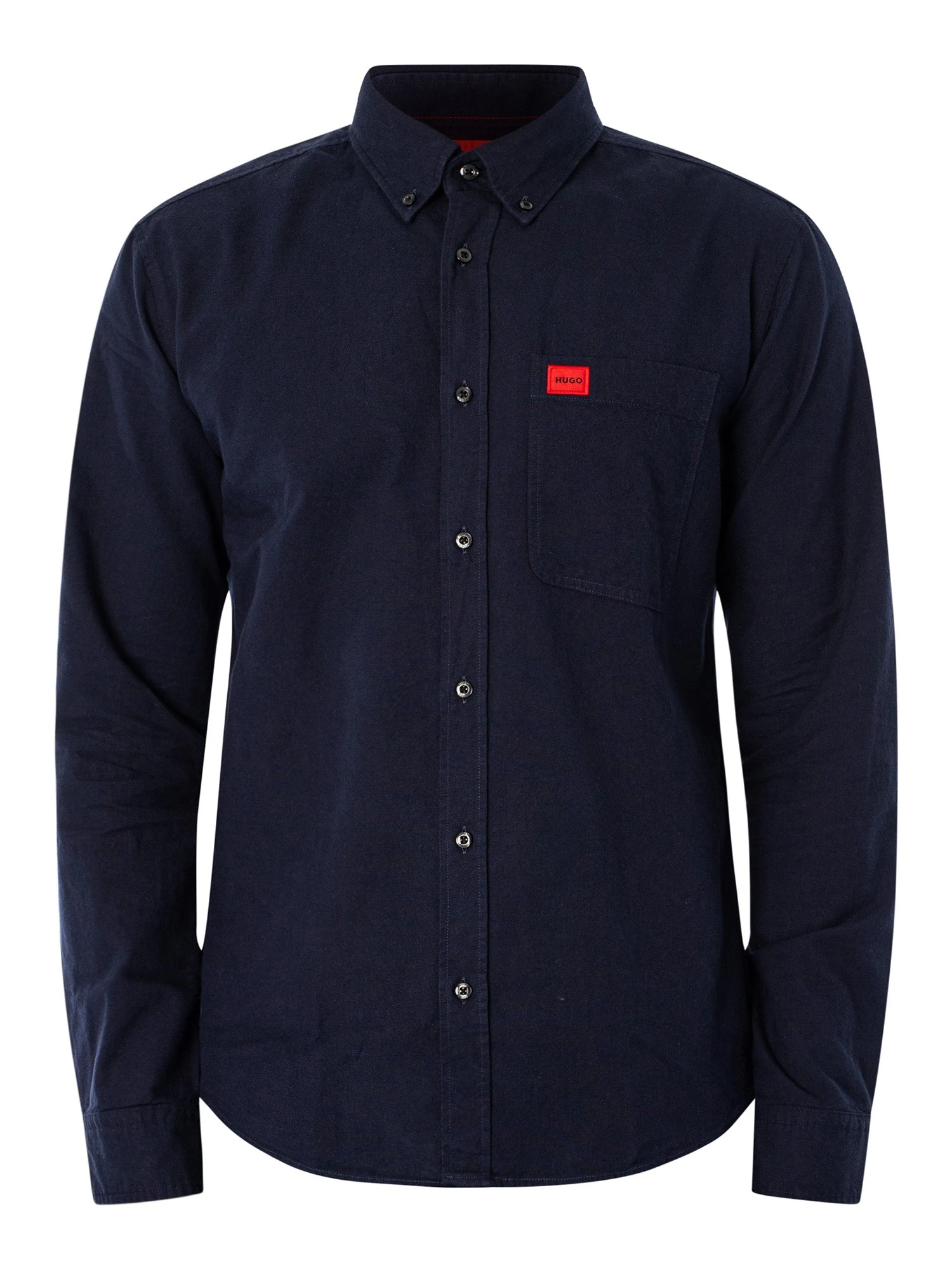 HUGO Evito Casual Slim Shirt - Dark Blue 6 HUGO Evito Casual Slim Shirt - Dark Blue - Image 6