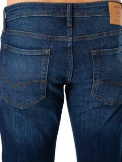 Jack & Jones Glenn 819 Slim Jeans - Blue Denim -Standout Fashion Shop 45742d