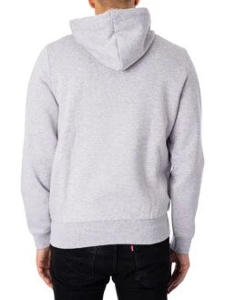 Lacoste Zip Logo Hoodie - Light Grey 7 Lacoste Zip Logo Hoodie - Light Grey -Standout Fashion Shop 45757c