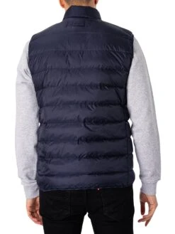 GANT Light Padded Down Gilet - Evening Blue 8 GANT Light Padded Down Gilet - Evening Blue -Standout Fashion Shop 45901c