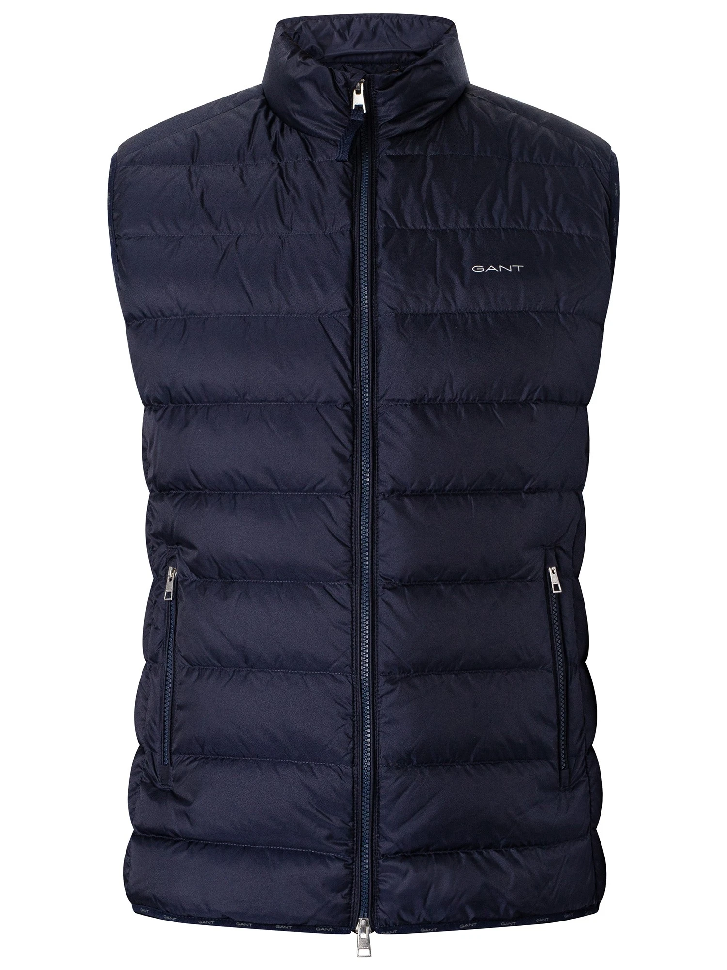 GANT Light Padded Down Gilet - Evening Blue 6 GANT Light Padded Down Gilet - Evening Blue - Image 6