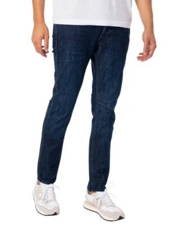 Jack & Jones Glenn Original Slim Jeans - Blue Denim
