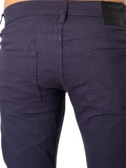 Jack & Jones Glenn Original Slim Jeans - Navy Blazer -Standout Fashion Shop 45920d