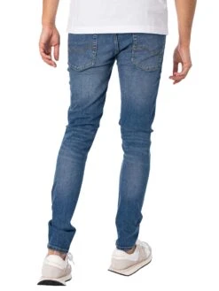 Jack & Jones Liam Original 031 Skinny Jeans - Blue Denim 7 Jack & Jones Liam Original 031 Skinny Jeans - Blue Denim -Standout Fashion Shop 45923c