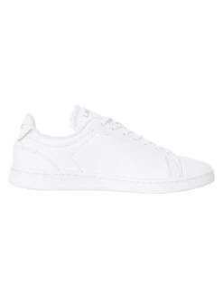 Lacoste Carnaby Pro BL23 1 SMA Leather Trainers - White/White 11 Lacoste Carnaby Pro BL23 1 SMA Leather Trainers - White/White -Standout Fashion Shop 45934c