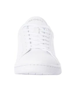 Lacoste Carnaby Pro BL23 1 SMA Leather Trainers - White/White 12 Lacoste Carnaby Pro BL23 1 SMA Leather Trainers - White/White -Standout Fashion Shop 45934d