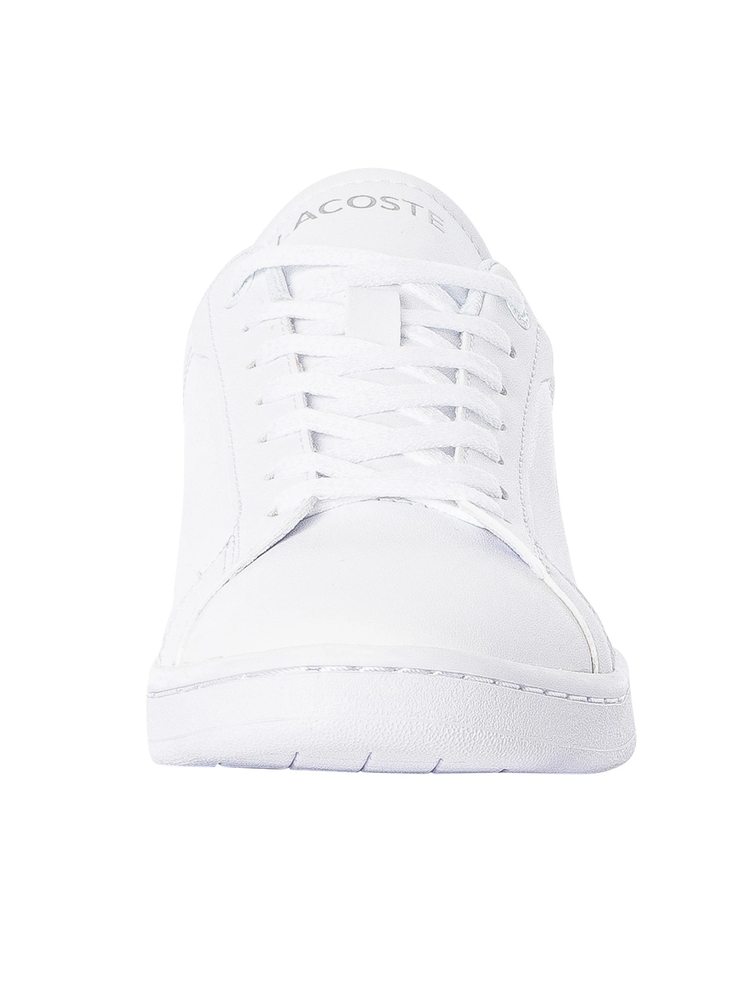 Lacoste Carnaby Pro BL23 1 SMA Leather Trainers - White/White 4 Lacoste Carnaby Pro BL23 1 SMA Leather Trainers - White/White - Image 4