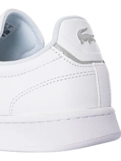 Lacoste Carnaby Pro BL23 1 SMA Leather Trainers - White/White 17 Lacoste Carnaby Pro BL23 1 SMA Leather Trainers - White/White -Standout Fashion Shop 45934i