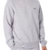 Lacoste Organic Brushed Cotton Sweatshirt - Grey