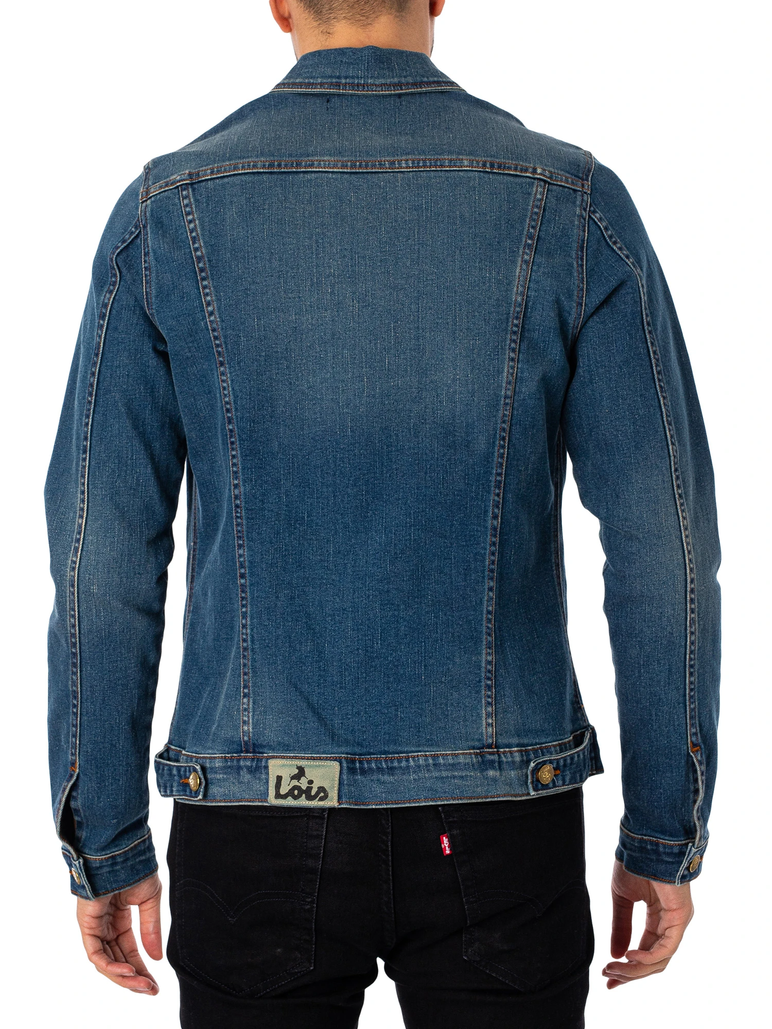 Lois Jeans Tejana Denim Jacket - New Nolan Stone 3 Lois Jeans Tejana Denim Jacket - New Nolan Stone - Image 3