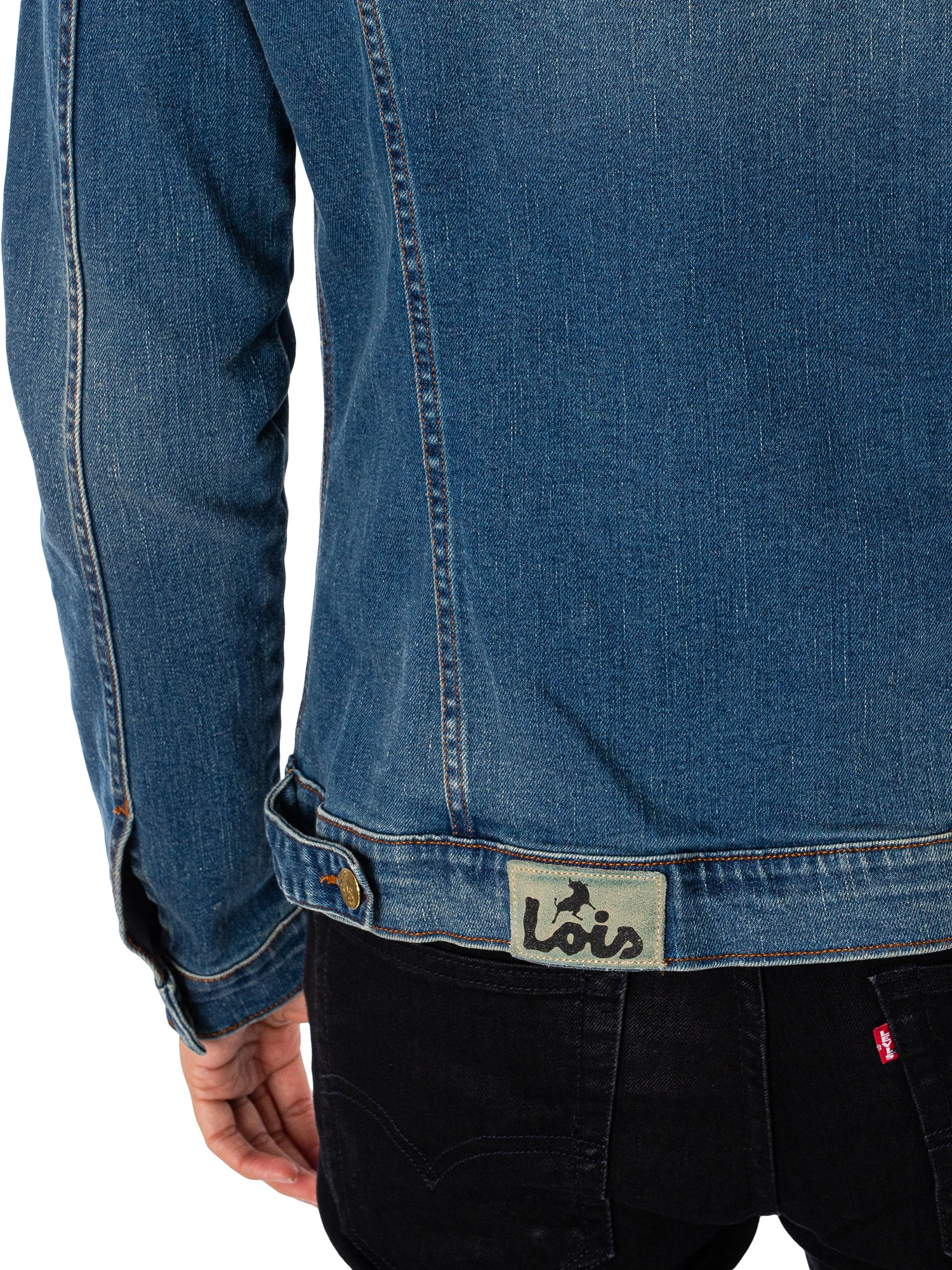 Lois Jeans Tejana Denim Jacket - New Nolan Stone 5 Lois Jeans Tejana Denim Jacket - New Nolan Stone - Image 5