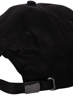 Lyle & Scott Baseball Cap - True Black -Standout Fashion Shop 45976g