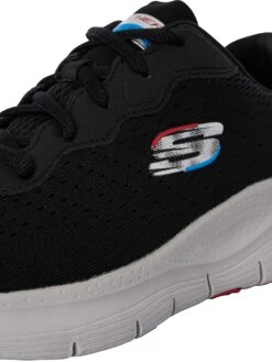 Skechers Arch Fit Infinity Cool Trainers - Black -Standout Fashion Shop 46008h