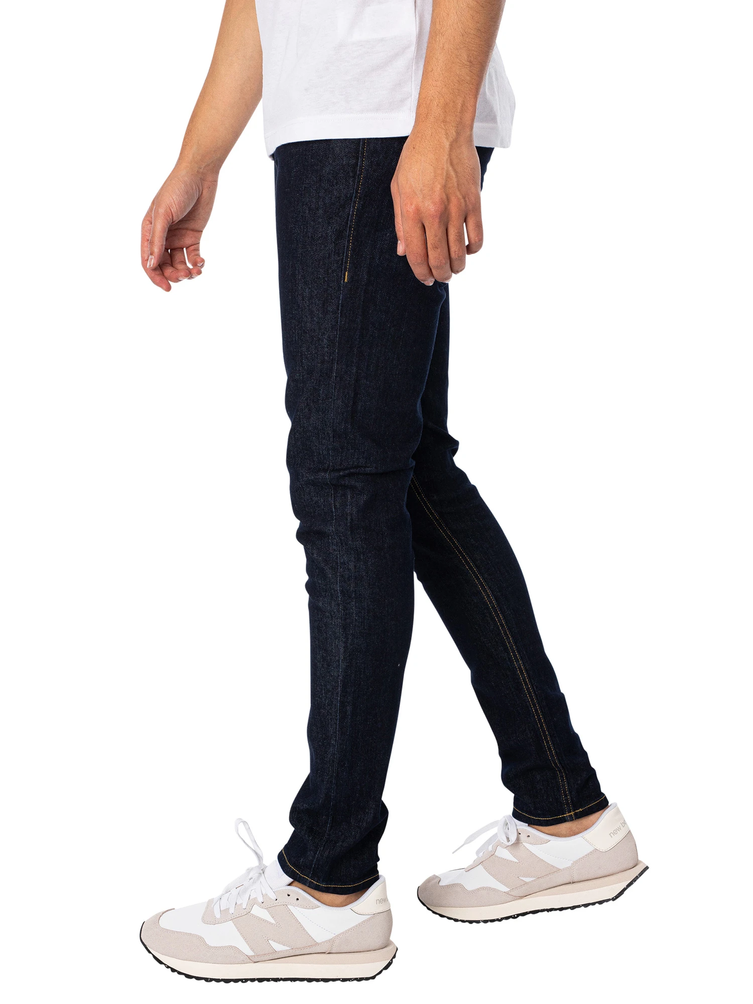 Jack & Jones Glenn Original 821 Slim Jeans - Blue Denim 2 Jack & Jones Glenn Original 821 Slim Jeans - Blue Denim - Image 2