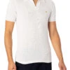 Farah Purcell Knitted Polo Shirt - Ecru