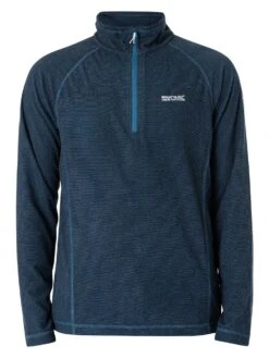 Regatta Montes 1/4 Zip Sweatshirt - Stellar/Black -Standout Fashion Shop 46228e