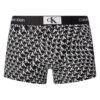 Calvin Klein 1996 Trunks - Warped Logo Print Black