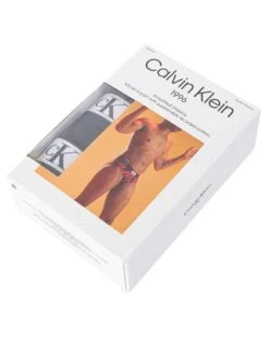 Calvin Klein 3 Pack 1996 Hip Briefs - Black/Black/Black -Standout Fashion Shop 46295f