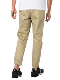 Armani Exchange Logo Joggers - London Fog -Standout Fashion Shop 46354c