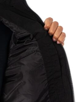 Calvin Klein Jeans Crinkle Nylon Badge Gilet - Black -Standout Fashion Shop 46376e