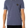 Napapijri Logo Polo Shirt - Blue