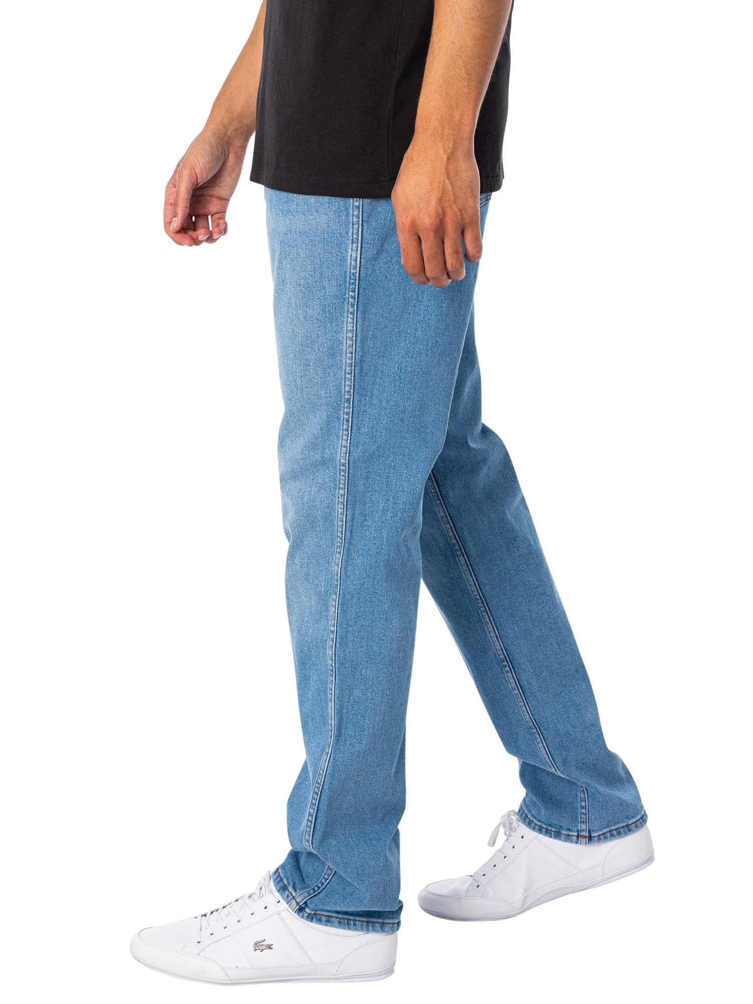 Wrangler Greensboro Regular Straight Jeans - Wild Card 2 Wrangler Greensboro Regular Straight Jeans - Wild Card - Image 2