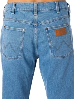 Wrangler Greensboro Regular Straight Jeans - Wild Card 9 Wrangler Greensboro Regular Straight Jeans - Wild Card -Standout Fashion Shop 46552d