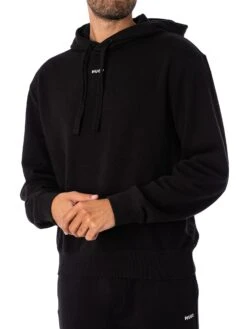 HUGO Dapo Dayote Hooded Tracksuit - Black -Standout Fashion Shop 46573h