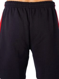 Lacoste Side Logo Sweat Shorts - Blue Marine/Rouge -Standout Fashion Shop 46580d