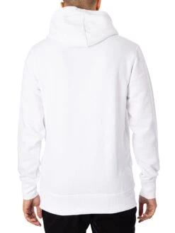 Ellesse Oodia Pullover Hoodie - White -Standout Fashion Shop 46620c