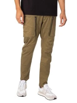 G-Star RAW Zip Pockets 3D Skinny Cargo Trousers - Smoke Olive