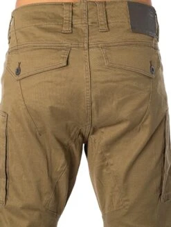 G-Star RAW Zip Pockets 3D Skinny Cargo Trousers - Smoke Olive -Standout Fashion Shop 46643d