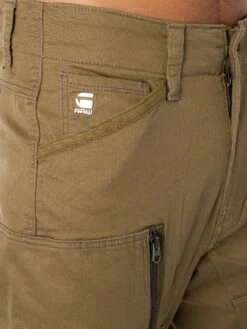 G-Star RAW Zip Pockets 3D Skinny Cargo Trousers - Smoke Olive -Standout Fashion Shop 46643f