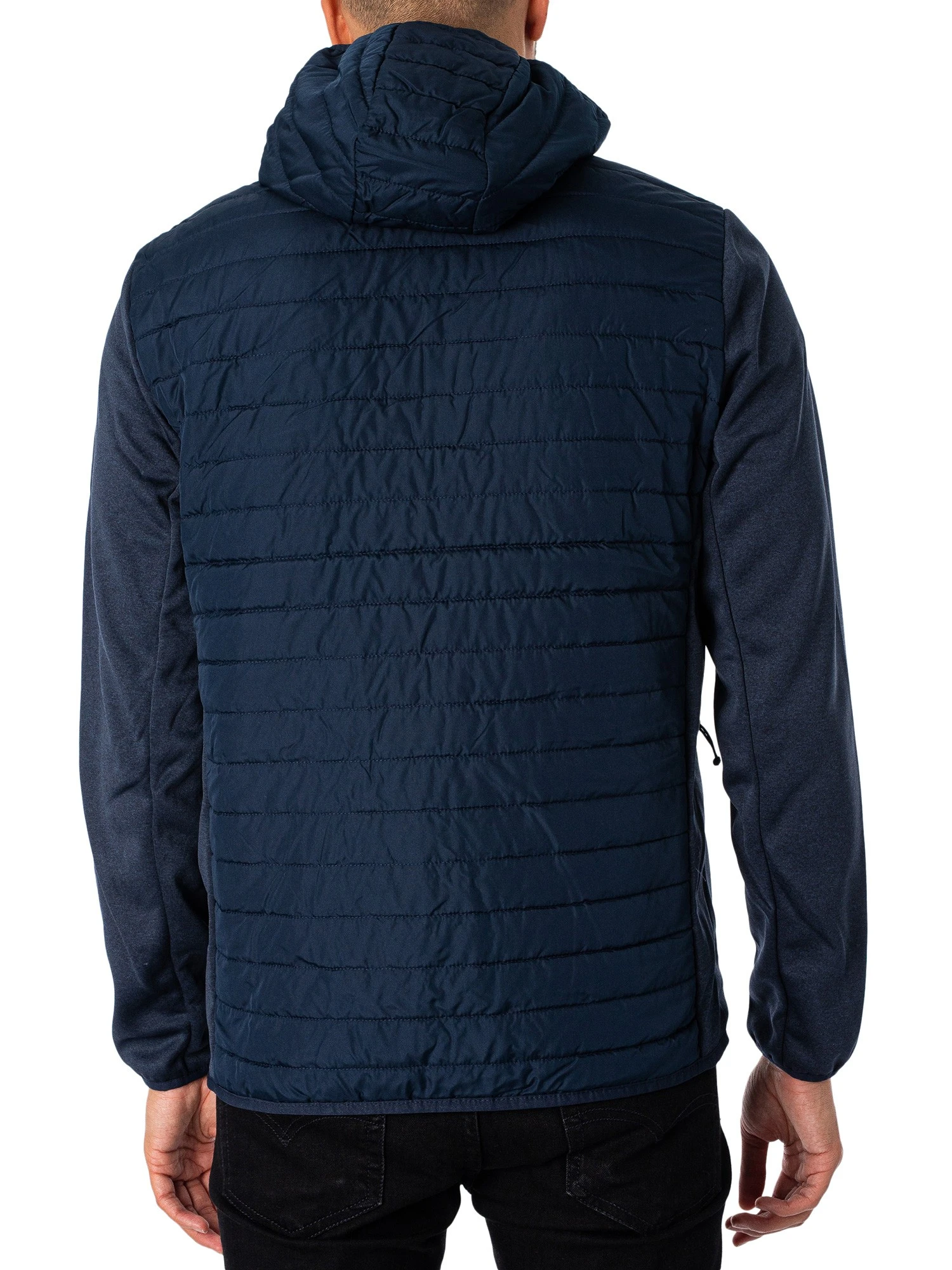 Jack & Jones Multi Quilted Jacket - Navy Blazer 3 Jack & Jones Multi Quilted Jacket - Navy Blazer - Image 3