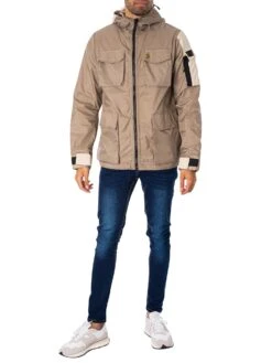 Luke 1977 Curation Technical Jacket - Ecru -Standout Fashion Shop 46669e