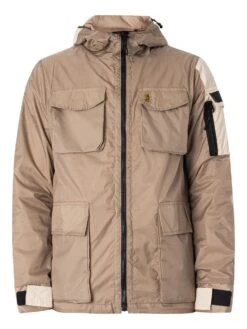 Luke 1977 Curation Technical Jacket - Ecru -Standout Fashion Shop 46669f