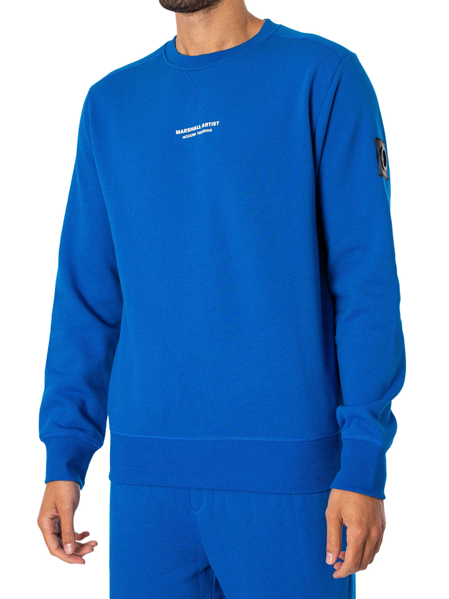 Marshall Artist Siren Sweatshirt - Radial Blue 1 Marshall Artist Siren Sweatshirt - Radial Blue