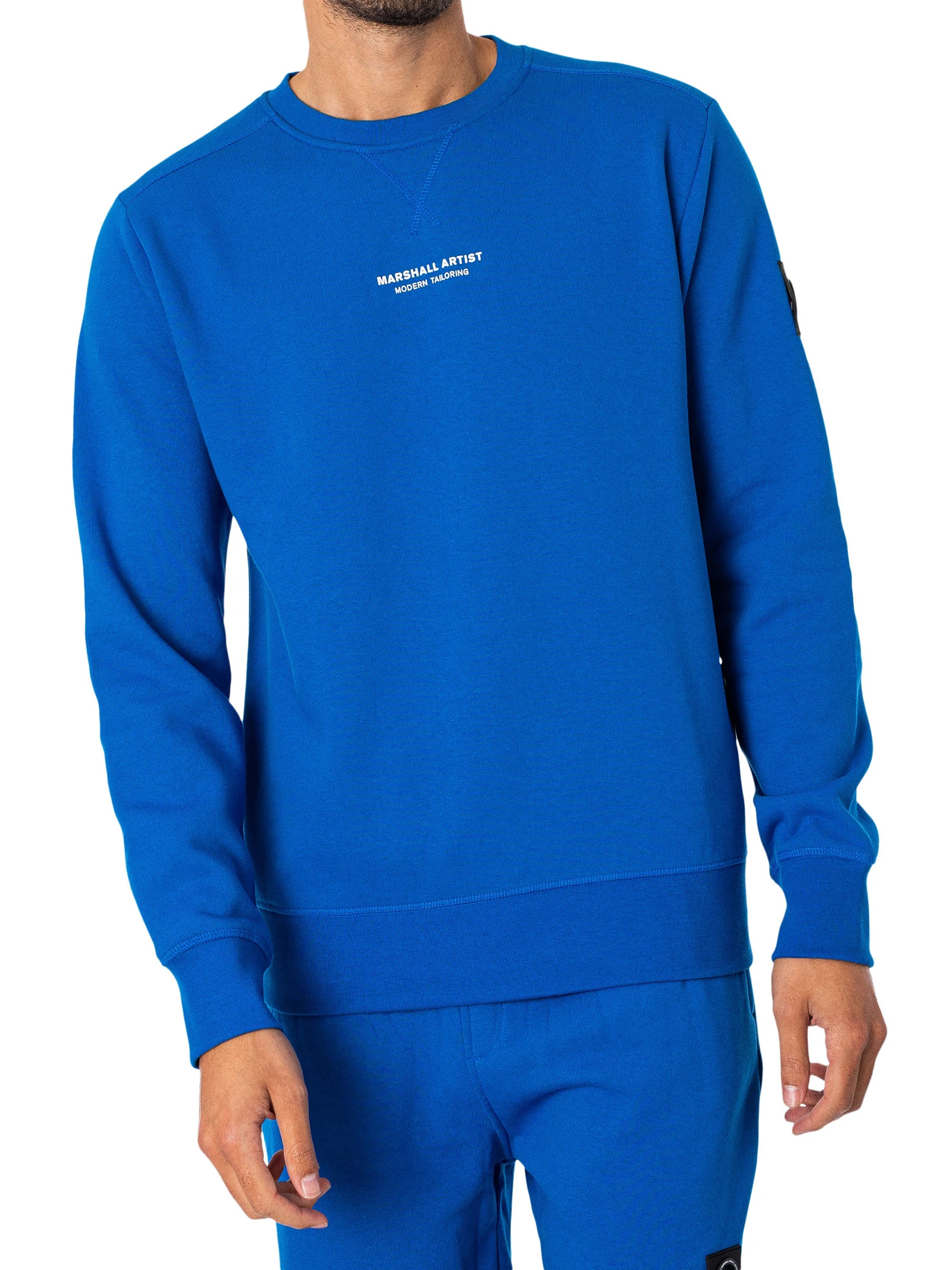 Marshall Artist Siren Sweatshirt - Radial Blue 2 Marshall Artist Siren Sweatshirt - Radial Blue - Image 2