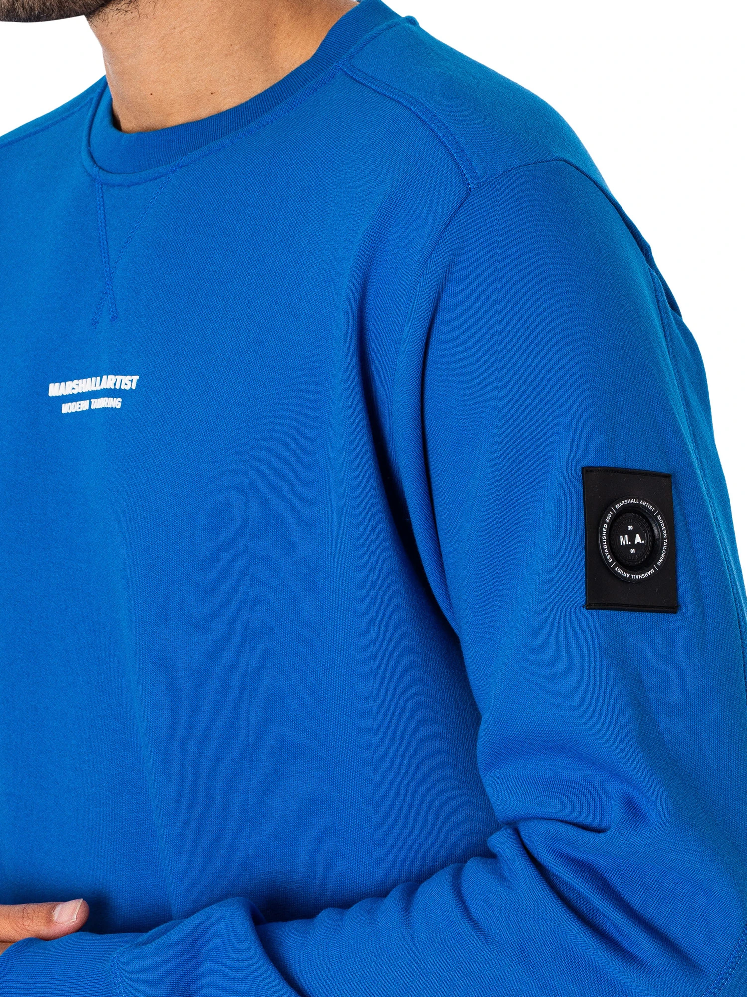 Marshall Artist Siren Sweatshirt - Radial Blue 4 Marshall Artist Siren Sweatshirt - Radial Blue - Image 4