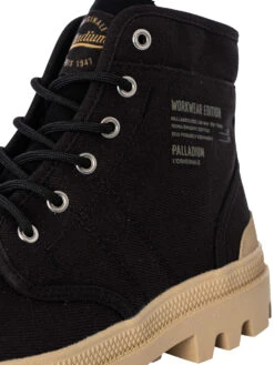 Palladium Pallabrousse Boots - Black -Standout Fashion Shop 46695h