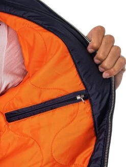 Schott Indiana Jacket - Navy -Standout Fashion Shop 46706e