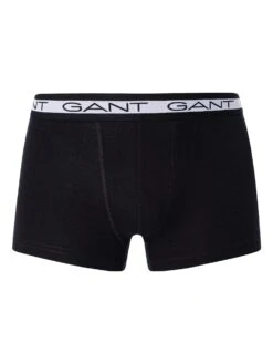 GANT 3 Pack Basic Trunks - Lagoon -Standout Fashion Shop 46889b 1