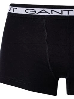 GANT 3 Pack Basic Trunks - Lagoon -Standout Fashion Shop 46889c 1