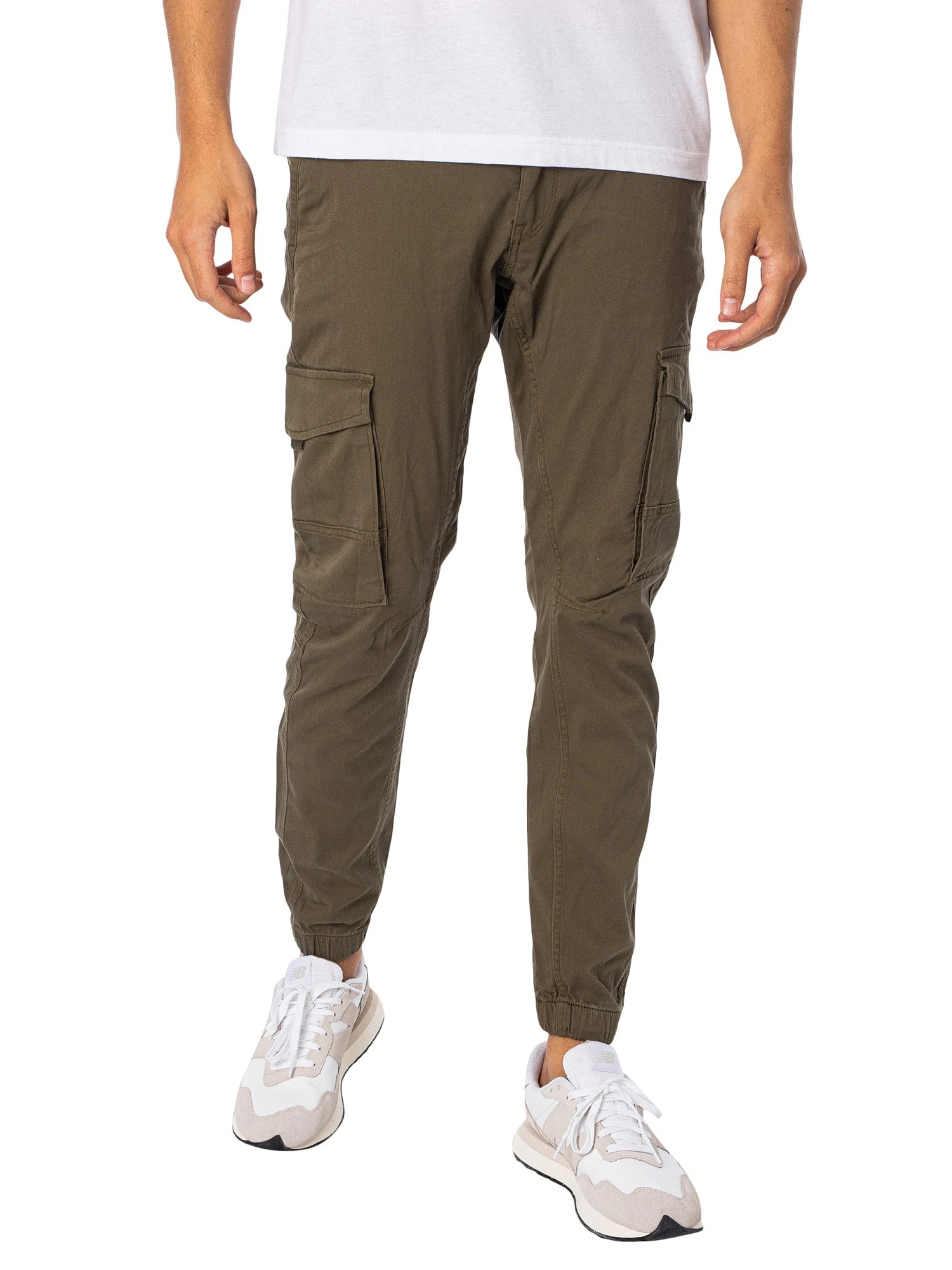 Jack & Jones Paul Flake 542 Cargos - Olive Night 1 Jack & Jones Paul Flake 542 Cargos - Olive Night