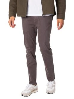 Luke 1977 Alpha Chinos - Graphite